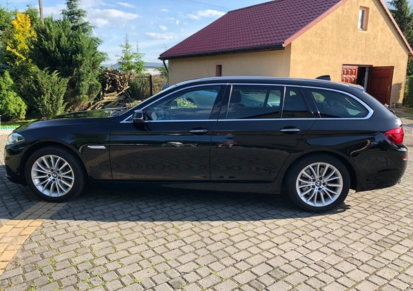 BMW Seria 5 cena 75499 przebieg: 271000, rok produkcji 2014 z Grudziądz małe 121
